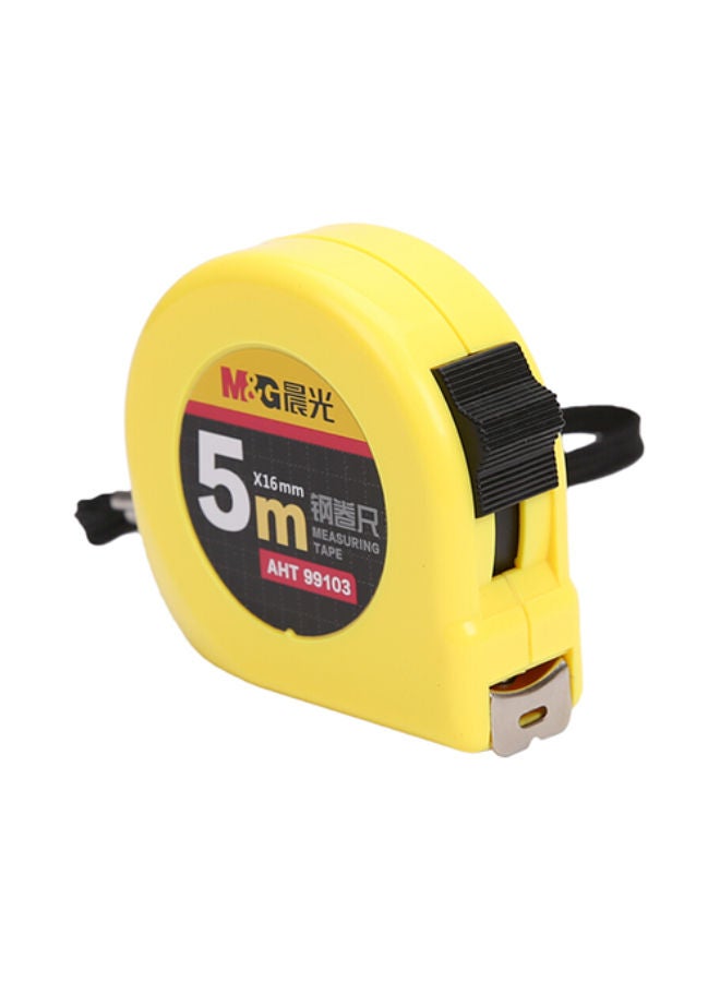 Measuring Tape 5 Meters Yellow - Standard