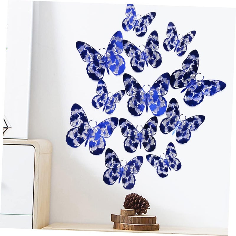 Wide range compatible material Toddmomy 24pcs Butterfly Wall Decor Removable Butterflies Stickers for Home Decoration Elegant Wall Art for Smooth Hollow Out Design for Boys and Girls Rooms and Nurseries KSA stocked goods Multi warehouse process Quick assemble Bulk order available stock Market aligned local stock All consumer tier purchase options Integrated practical design Local licensed courier Continuous warehouse supply Simple multifunctional build Ergonomic build Adjustable build Easy transit optimized build Moisture proof Flat working surface In-Kingdom stored commodity Mountain region eligible ship Global flexible sizing options Ready post purchase fulfill General compatible practical design Desert area eligible deliver Gulf mainstream practical design Globally popular elegant design Closed & open space compatible - Image 5