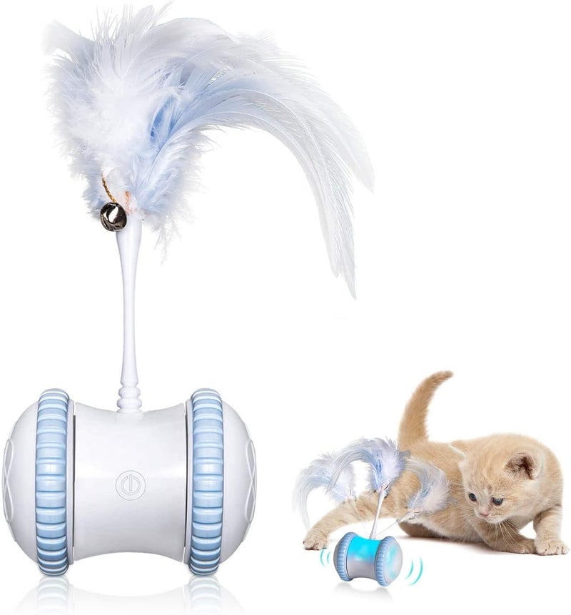 Automatic Cat Feather Toy - Smart Robotic Interactive Indoor Electronic Pet Toy - Image 1