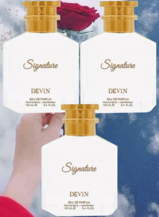 DEVIN 3 Pieces Signature Devin EDP 100ML - Image 1