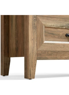 LINSY HOME LINSY HOME -  Wood Dresser Chest, closet Cabinet With 5 Drawers , Dressers Organizer for Bed Room Living Room, Closet, Nursery,Rustic Brown Color, size 69.8L*39.8W*114H cm  - Image 4