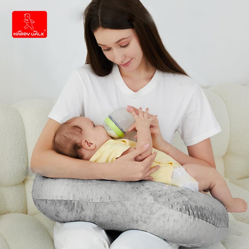 وسادة رضاعة ورضاعة للأطفال وسادة رضاعة على شكل U وسادة تعليم متعددة الوظائف وسادة نوم للأطفال - Image 2