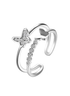 PANDORA "Embrace Transformation: The Enchanting Butterfly Ring - A Beautiful Symbol of Change and Freedom, Expertly Crafted to Add Whimsy and Elegance to Your Collection, Perfect for Celebrating Life’s Journey and Cherished Memories."  - Image 1