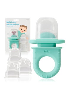 Push Pop Baby Food Feeder – Set of 3 – For Fresh & Frozen Fruits, Veggies & Purées – Safe Silicone Pacifier Feeder for Teething Relief – BPA-Free – 4+ Months - pzsku/Z70A11D11F2069FF1BF96Z/45/_/1735555619/e40ee66b-bd93-4b51-a6f4-9ddd3763a52d