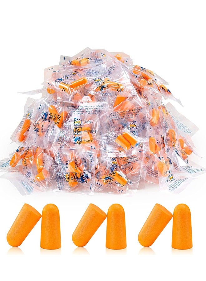 Generic 50 Pairs Individually Packaged Ear  Foam Ear Plugs，Earplugs for Noise Canceling Ear Plugs  for Shooting, Sleeping, Work & Construction Site  - Image 1