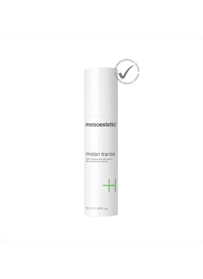 mesoestetic - Melan Tran3x Gel Cream by Mesoestetic 50ml/1.69 fl. oz. (Daily depigmenting gel cream for skin pigmentation control) - Image 1