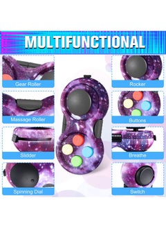 Civaner 12 Pcs Pad Toys Game Controller Toys Retro Classic Handheld Fun Pad Packs Classic Sensory Toys For Kids Adult Anxiety And Stress Relief(Mixed Style)  - Image 4