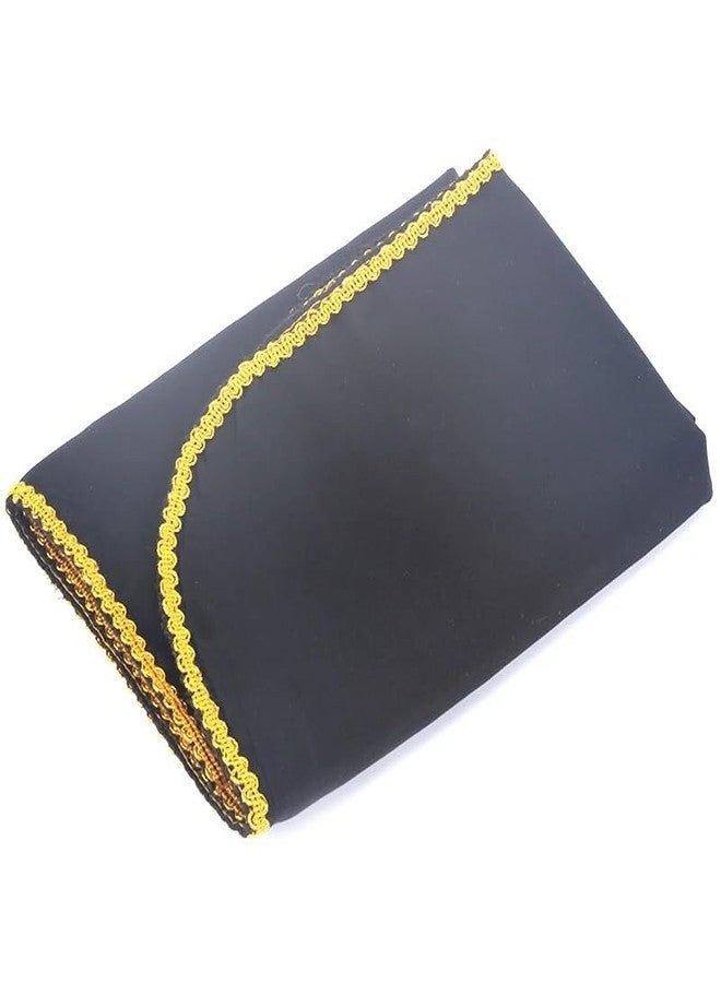 MilesMagic Magician's See Through Blindfold Drive Bag Gimmick Mind Reading Vision Mentalism | Read Thru Cloth Covered Eyes | Street Stage Illusion Magic Trick, Black - Image 2