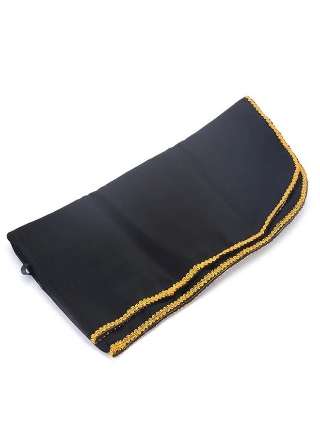 MilesMagic Magician's See Through Blindfold Drive Bag Gimmick Mind Reading Vision Mentalism | Read Thru Cloth Covered Eyes | Street Stage Illusion Magic Trick, Black - Image 3