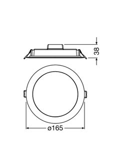 Ledvance LED Downlight Round shape 16W 6500k Day Light - 6 Inch - pzsku/Z70A1483A497899D75750Z/45/_/1686119087/409b5b7c-2381-4f65-beaa-09b820b4adff