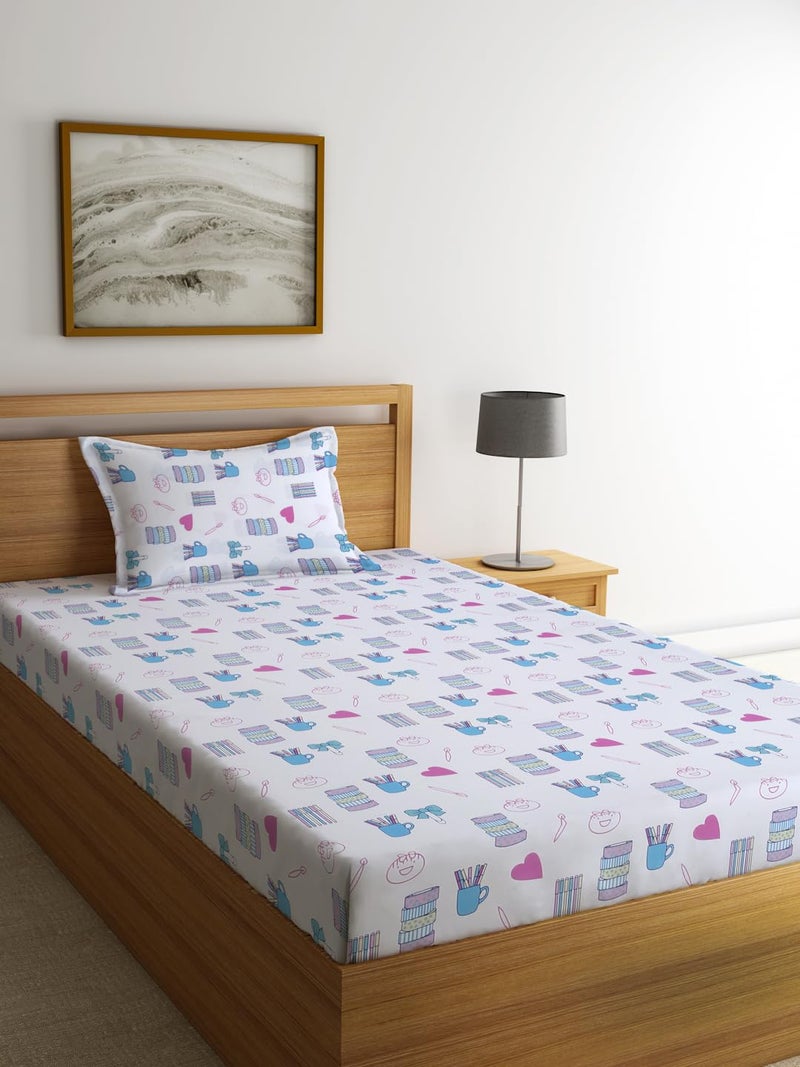 Ambra Linens Kids Bed Sheet Set - Soft & Smooth, All-Season Use, Breathable Fabric for Comfort, 1 Bedsheet and 1 Pillowcase, for Cozy and Restful Sleep - Image 2