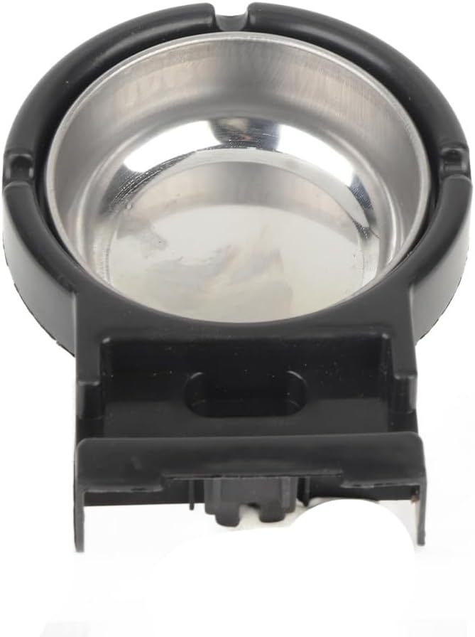 حامل سجائر وولاعة مثبت على الحائط من الفولاذ المقاوم للصدأ 304 للحمام باللون الأسود - Image 2