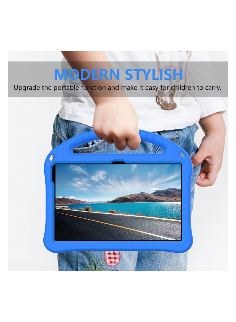 general Kids Case Compatible URAO C107 10.1(2024) Tablet Case 【Kid Friendly】 Durable and Lightweight EVA Shockproof Protective Grip Stand Cover for URAO C107 10.1(2024) - Image 4
