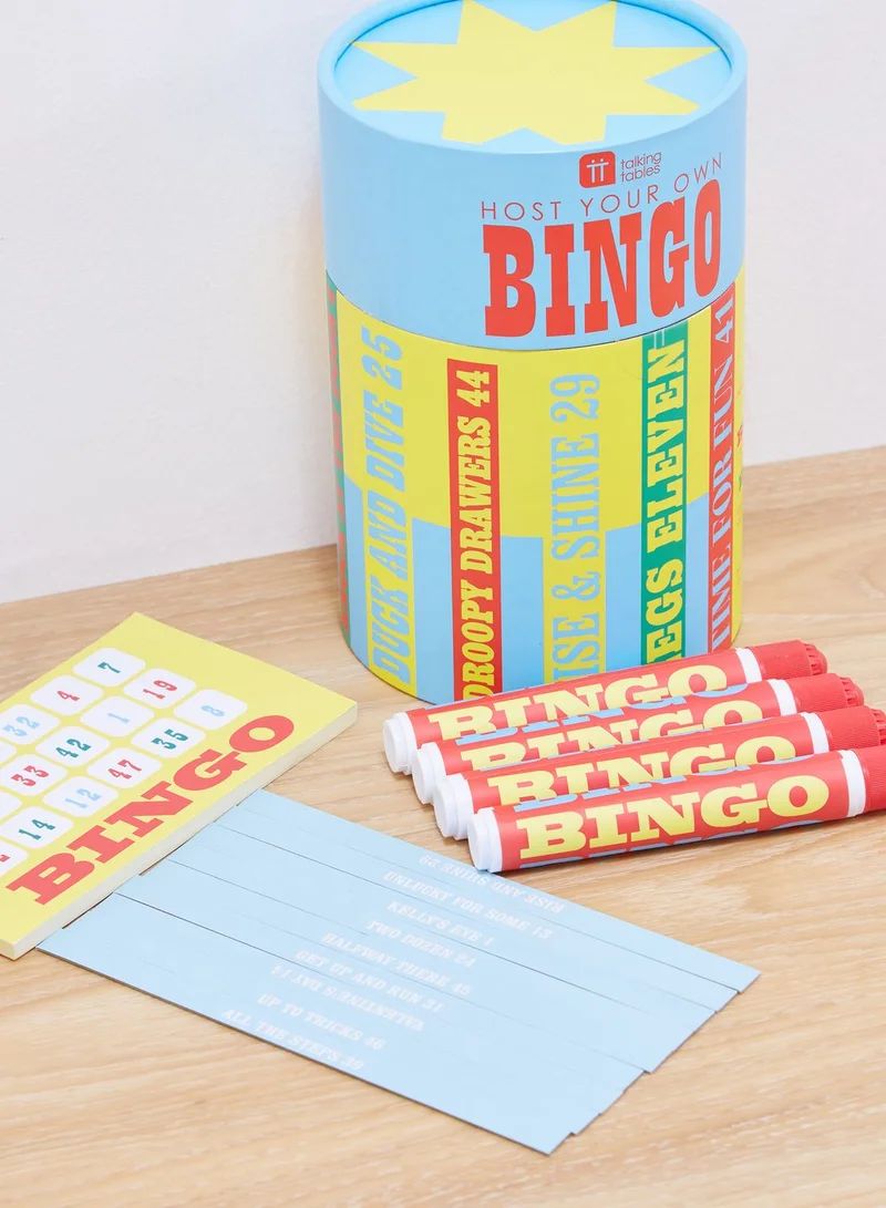 Talking Tables Host Your Own Bingo