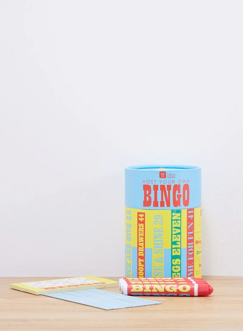 Talking Tables Host Your Own Bingo