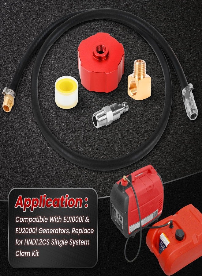 Danhonwin Single System Clam Kit HND1.2CS Compatible with EU1000i & EU2000i Generators, Replacement for HND1.2CS Single System Clam Kit - Image 2