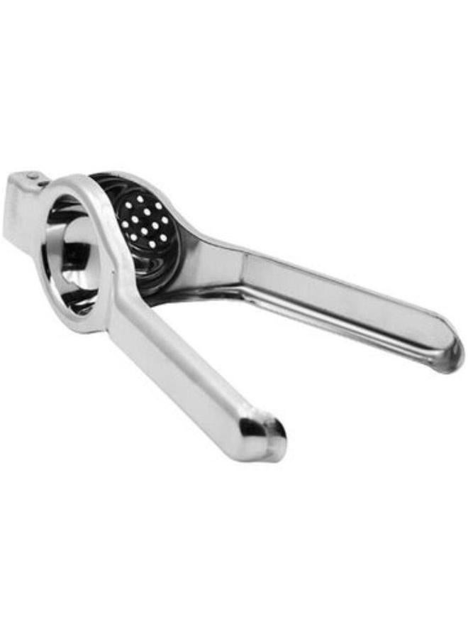 HOMESTAR عصارة ليمون من الفولاذ المقاوم للصدأ، عصارة حمضيات يدوية، ضغط يدوي ثقيل، صانع عصير، ضاغط برتقال وليمون وجريب فروت، أداة ضغط الليمون، ضغط حمضيات يدوي - Image 2