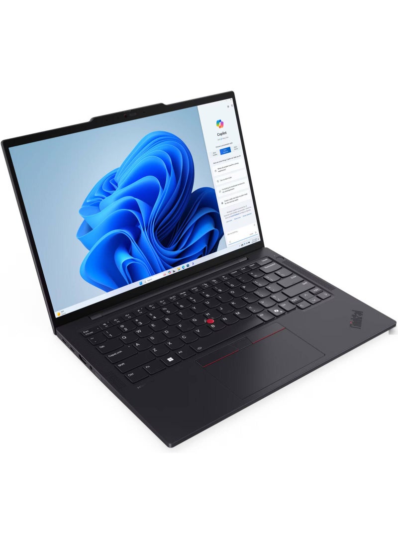 Lenovo ThinkPad T14s Gen5 Laptop, 14" WUXGA IPS Display, Intel Core Ultra 7 155U, 16GB RAM, 512GB SSD, Intel Graphics, English Keyboard, Windows 11 Pro, Black | 21LS0058US English BLACK - Image 2