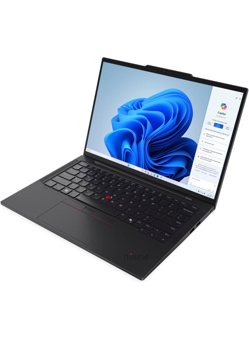 Lenovo ThinkPad T14s Gen5 Laptop, 14" WUXGA IPS Display, Intel Core Ultra 7 155U, 16GB RAM, 512GB SSD, Intel Graphics, English Keyboard, Windows 11 Pro, Black | 21LS0058US English BLACK - Image 3