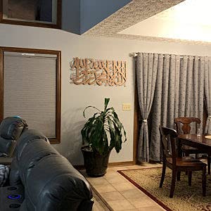 iwa concept La ilaha illallah Mohammad Rasulallah Metal Islamic Wall Art First Kalima Islamic Ramadan Wall Decorations Arabic Calligraphy Quran Wall Art Copper Medium 20 x 92 inches - Image 3