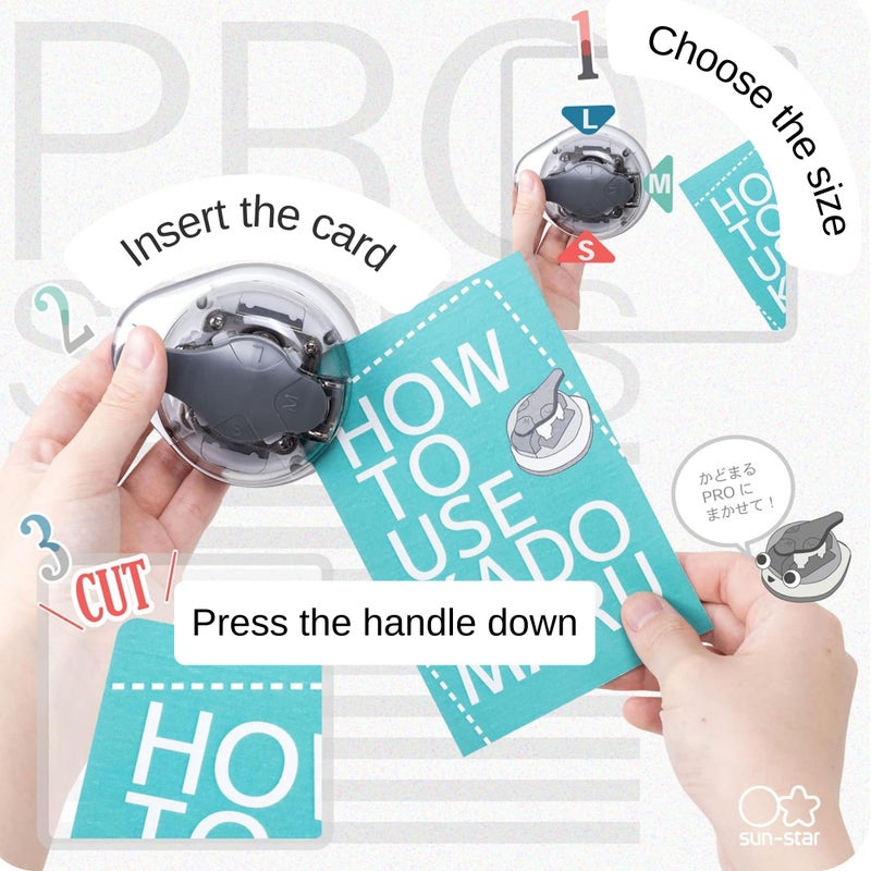 SUNSTAR آلة قص الزوايا الجديدة من صن ستار كادومارو برو (S4765036) (كادومارو برو) مع هولوجرام أصلي فقط في الولايات المتحدة والمملكة المتحدة والاتحاد الأوروبي - Image 5