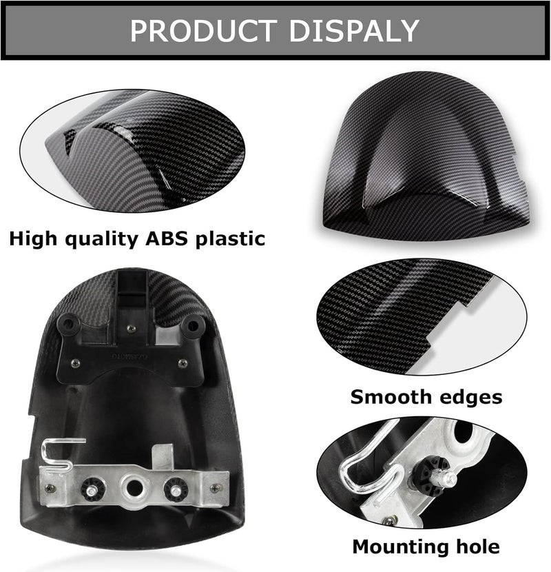 PSLER Rear Seat Fairing Cover Cowl for GSXR600 750 K6 2006-2007 - Carbon - Image 4