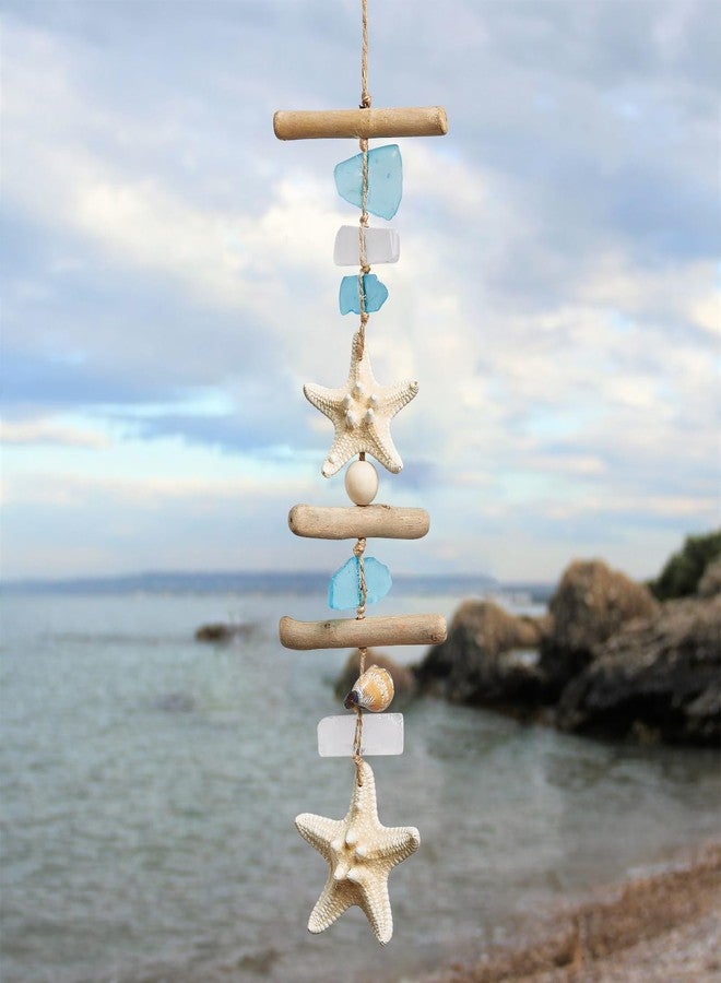 JQAQJU Driftwood Starfish Hanging Coastal Drop Beach Decor, Style 2 - Image 4