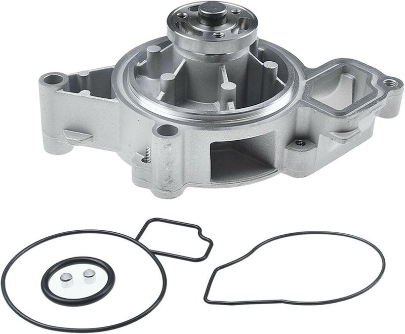 Aluminum Engine Coolant Water Pump Kit With Pulley For GM Vehicles 74mm Height - Image 2
