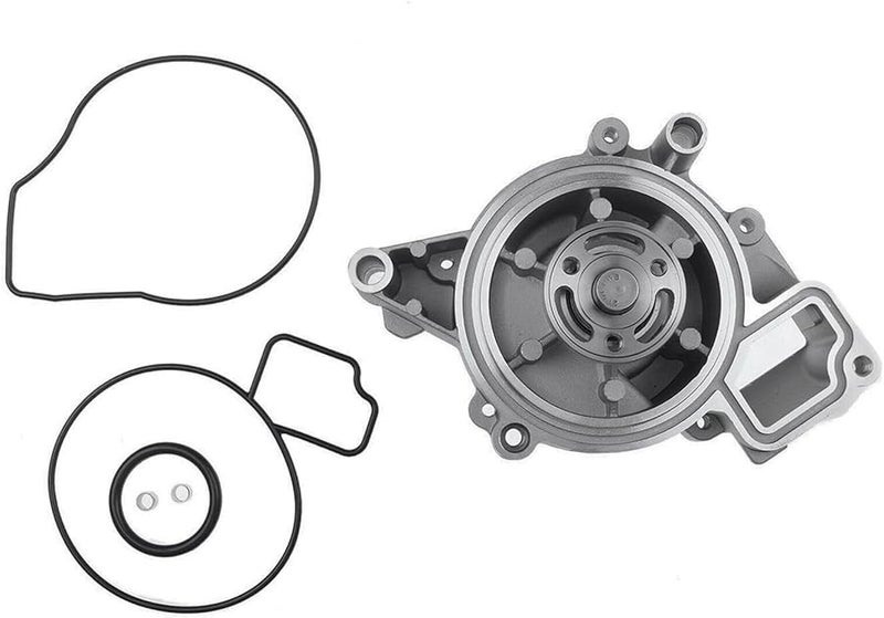 Aluminum Engine Coolant Water Pump Kit With Pulley For GM Vehicles 74mm Height - Image 4