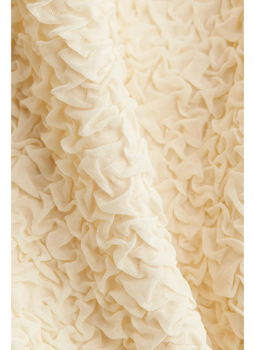 H&M Bubble-Hem Bandeau Dress