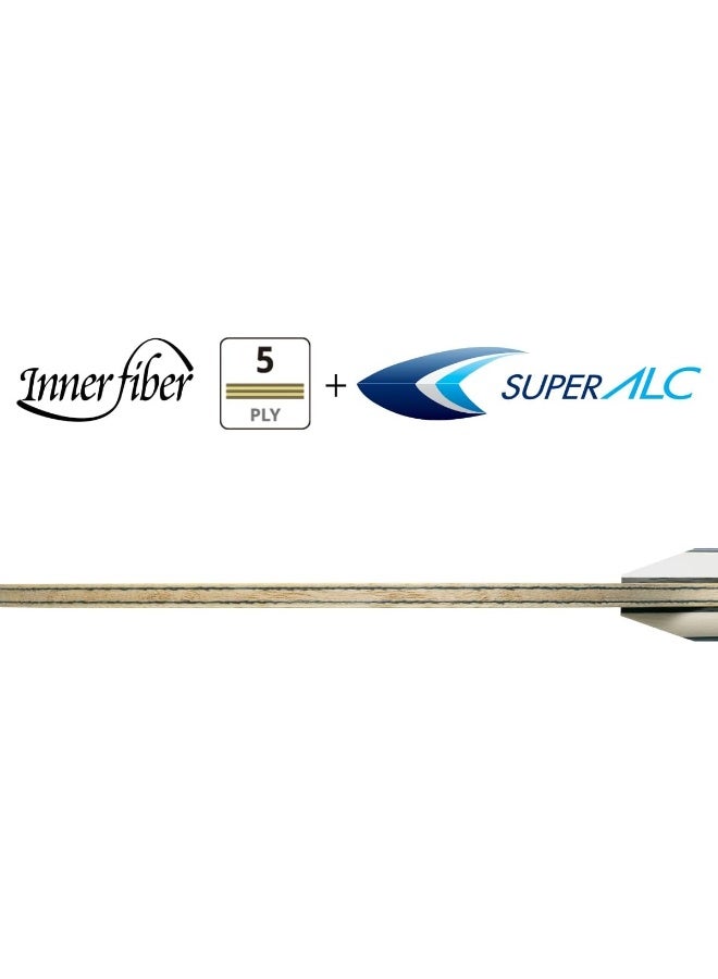 Butterfly Harimoto Innerforce Super ALC Table Tennis Blade FL Handle Styles - Professional Table Tennis Blade - Made in Japan - Image 3