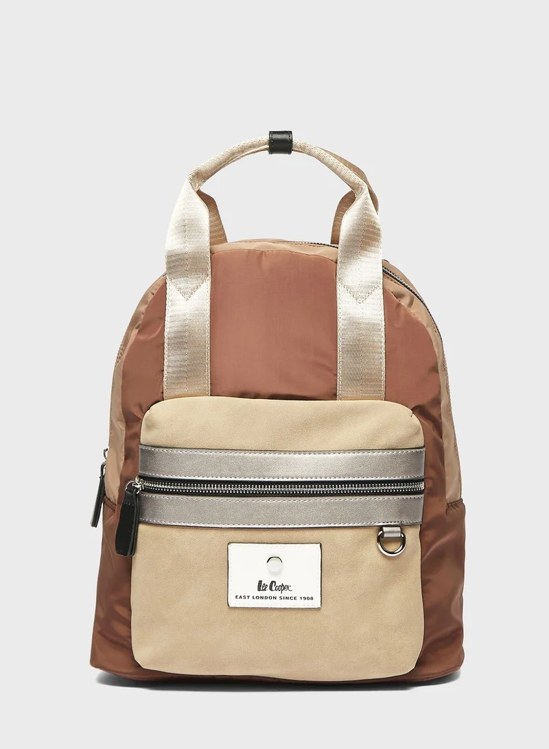 Lee Cooper Top Handle Backpack