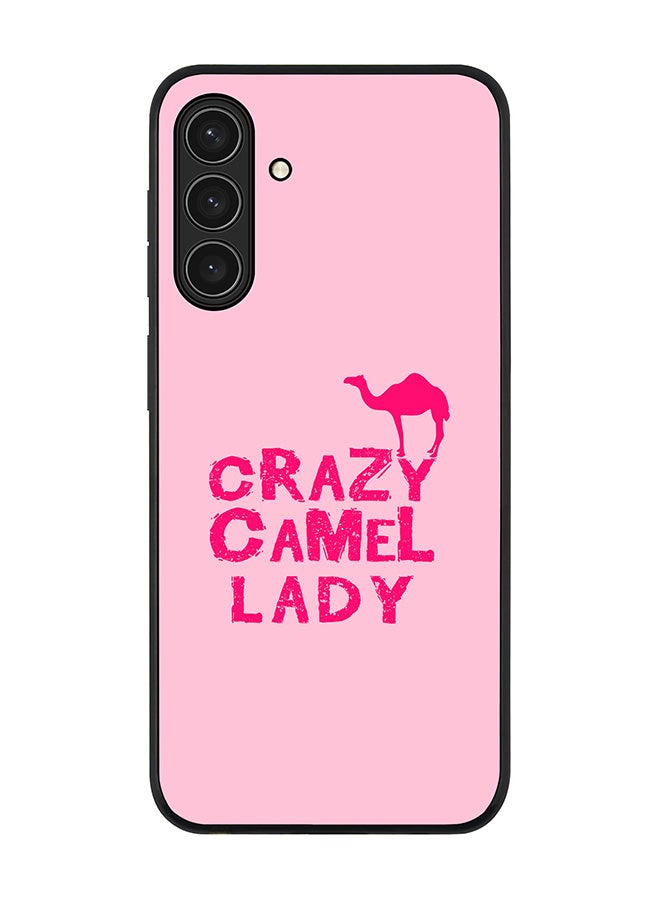 Stylizedd For Samsung Galaxy A17 / A17 4G Case,Slim fit Camera Protection, Shockproof Thin Phone cover  - Crazy Camel Lady - Image 1