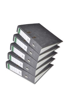 Alba Rado ALBA RADO Lever Arch Box Files, Foolscap Size(210x330mm), 8cm Spine Size, Fixed Mechanism 5 pcs  - Image 1