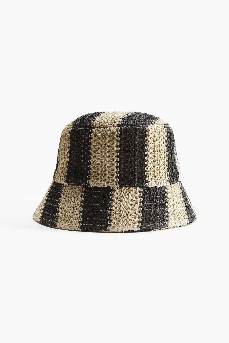H&M Straw bucket hat