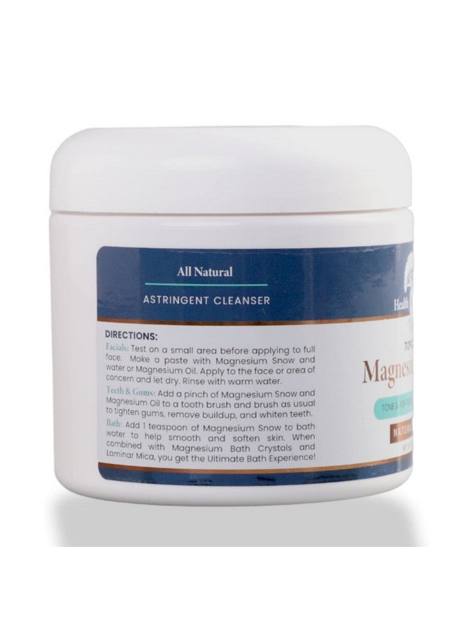 هيلث آند ويزدوم نقع المغنيسيوم في حمام هيث آند ويزدوم - نقع المغنيسيوم في حمام، نقع المغنيسيوم في حمام، مسحوق كربونات المغنيسيوم، المغنيسيوم للاستحمام، مسحوق المغنيسيوم الهادئ، نقع المغنيسيوم للقدمين، المغنيسيوم للبشرة - 2.65 أونصة - Image 2