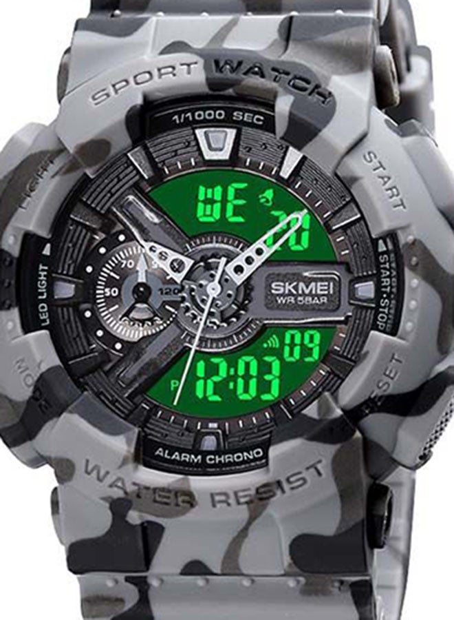 Men's 1688 New Arrival  Waterproof Electronic Fashion Classic Sports Plastic Digital Reloj Wristwatch - Image 5