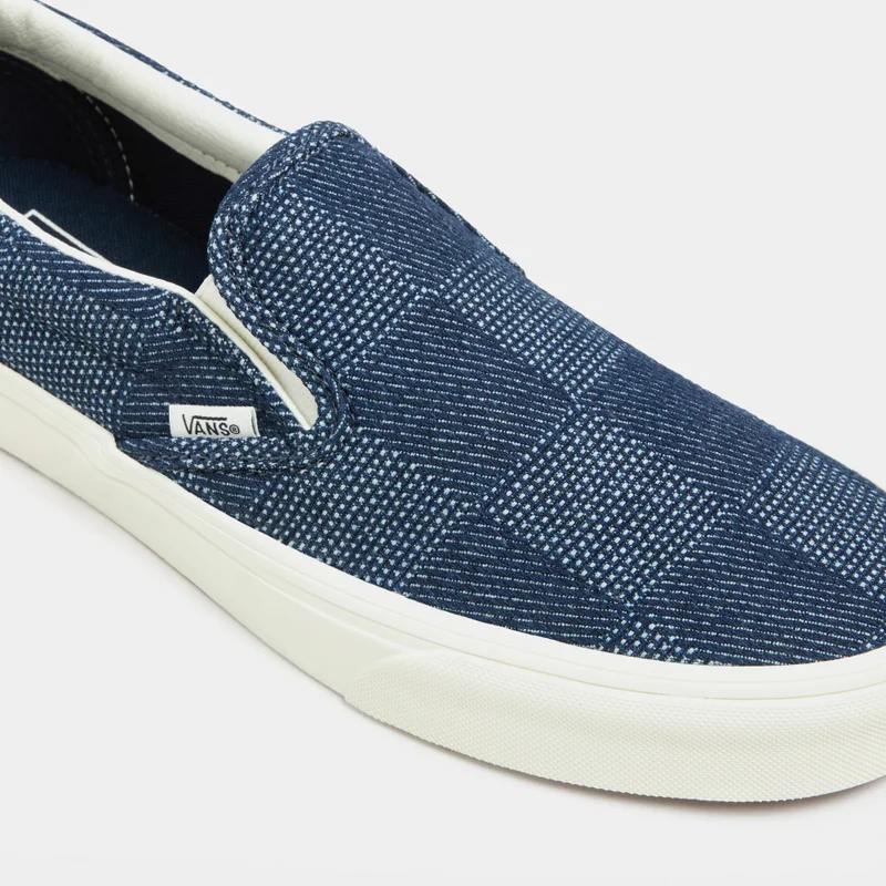 VANS Blue Classic Slip-On Unisex Shoes  | Best Price UAE
