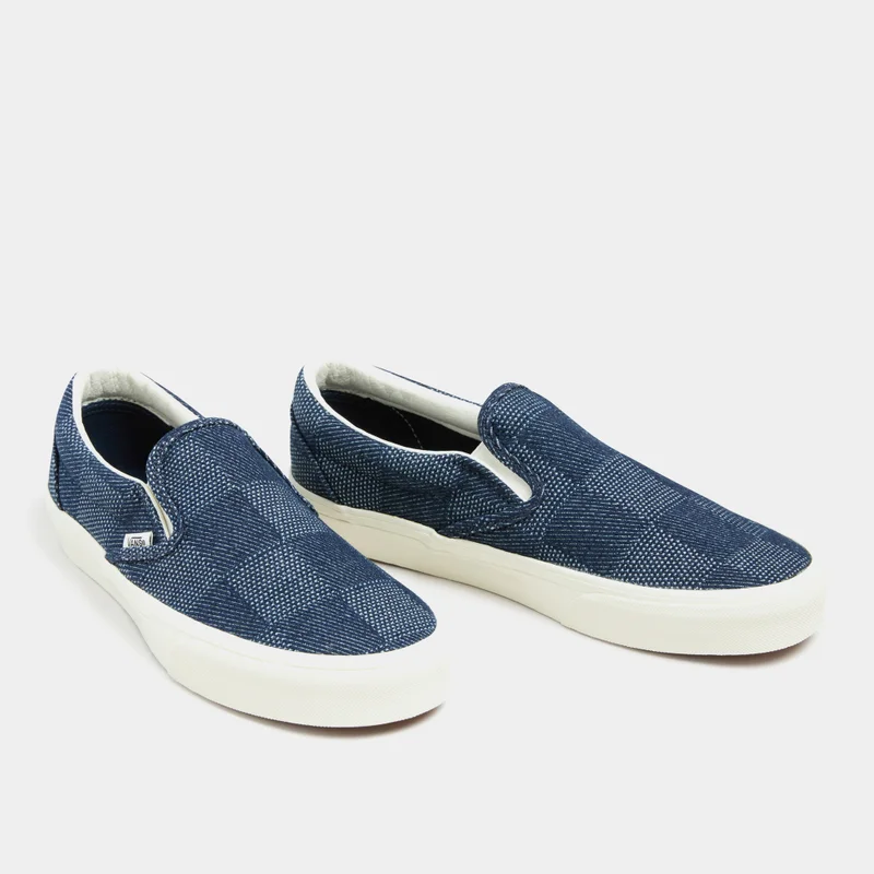 VANS Blue Classic Slip-On Unisex Shoes  | Best Price UAE