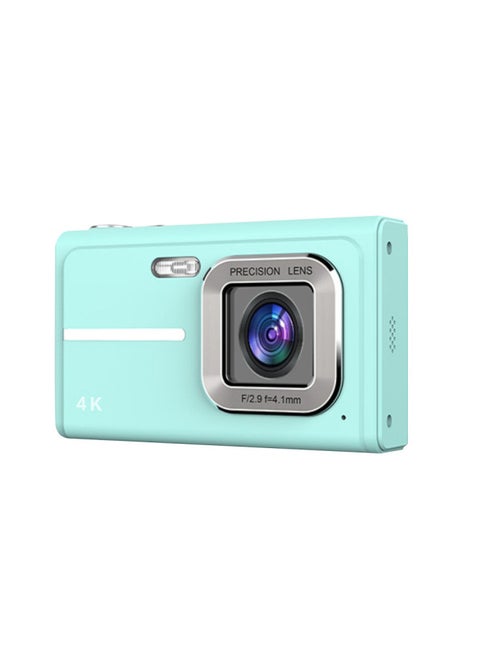 CCD Camera Student Party Cheap Old Card Camera Can Pass Mobile Phone AF Focus High Color Value Gift-Body Color:X1 Blue (standard Without TF Card)