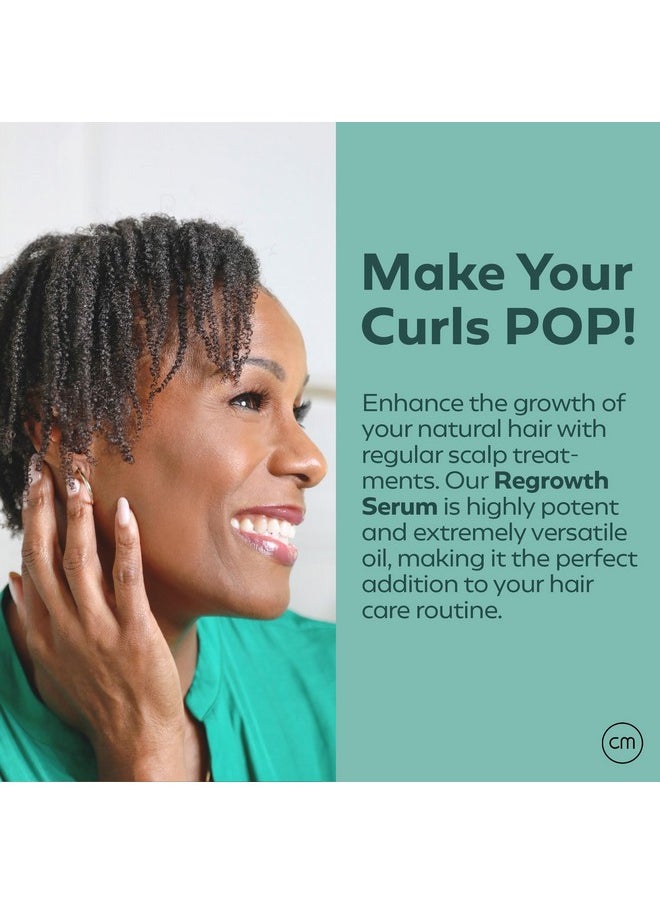 curlmix - Hair Growth Serum For Curly Hair Add Shine And Moisture Grapeseed Oil Enhances Hair Growth Fragrance Free - Image 1