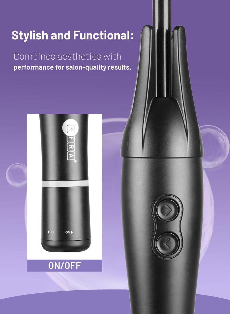 AFRA Professional Hair Curler | 9.5MM Ceramic Barrel | 200°C Max | 360° Swivel Cord | Left/Right Directional Switch - Image 3