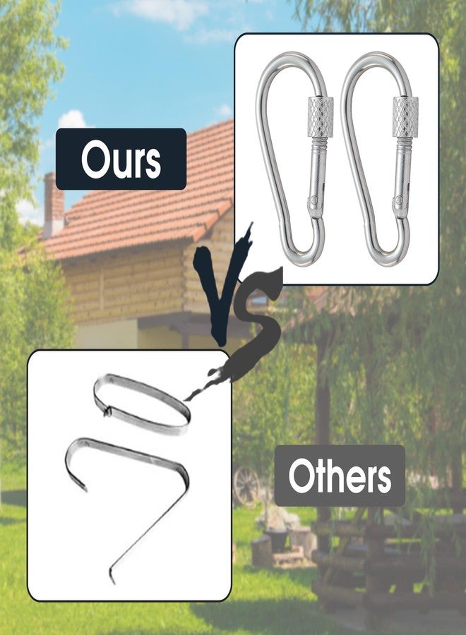 JAOTREL 100" Heavy-Duty Alloy Real Estate Sign Post Commercial Yard Sign with 35" Arm & 200lb Windproof Clips - Rust-Proof Steel Stake for Realtor, Open House, Business Hours (Sign Not Included) - Image 3