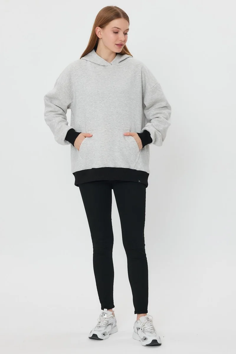 الكسندر جاردي Kangru Pocket Hooded Sweatshirt (E23-00176)
