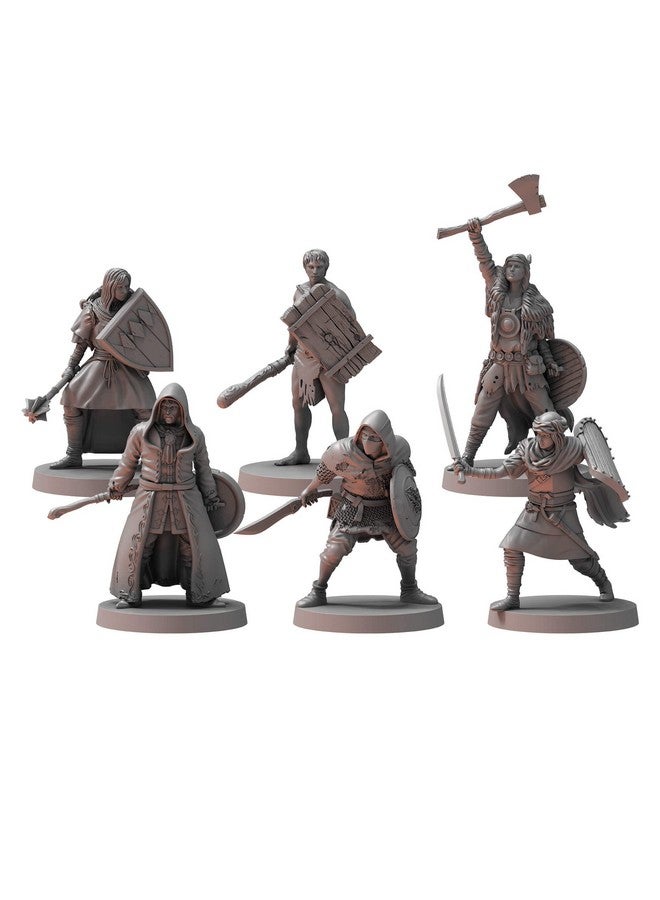 Steamforged Games Dark Souls The Roleplaying Game Bundle: Guardian Dragon, Silver Knight Great Bowmen, Hollow Crossbowmen, The Silver and The Dead, and Unkindled Heroes 1 & 2 (6 Items) - Image 5
