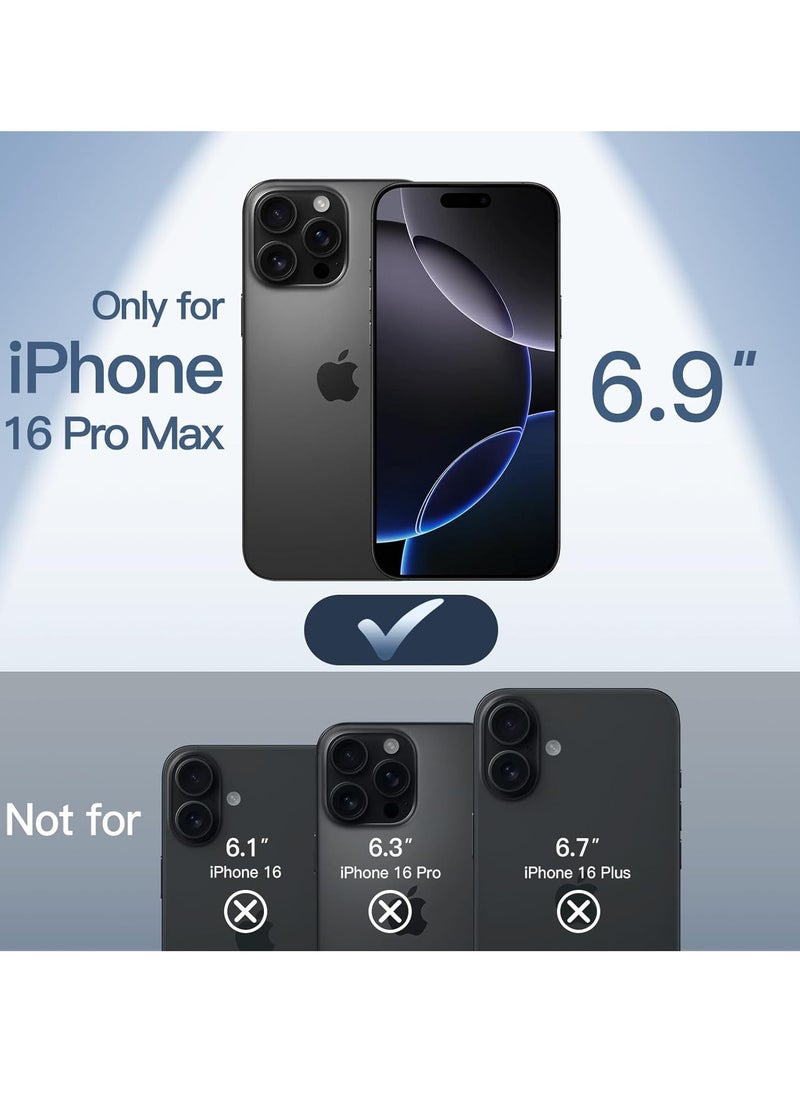 ELTRAZONE Ultra-Slim 0.35mm Case for iPhone 16 Pro Max (6.9 Inch) – Lightweight Matte Finish, Full Camera Lens Protection, Minimalist Hard Cover (Black) - Image 2