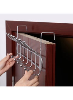 FALMER Imported Metal Door Hanger Made Of Stainless Steel 12 Hooks Without Nails 49*14 CM  - Image 4