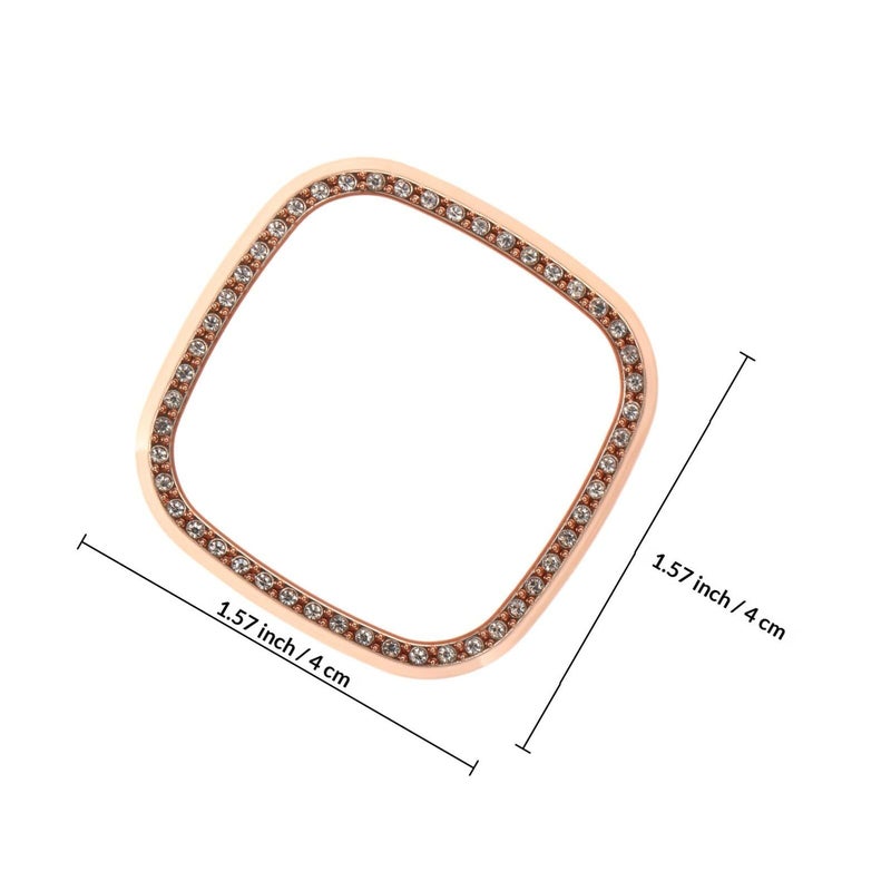 Rose Gold Electroplated Anti Scratch Shockproof Protective Watch Case For SmartWatch Use - Image 3