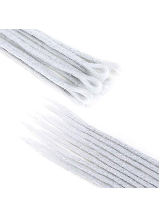 Aosome Dreadlock Extensions 20Inch Handmade Synthetic Reggae Hair Extensions Light Grey 20 Pcs - Image 4