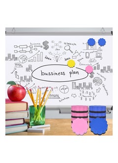 SYOSI Magnetic Dry Erase Erasers 48 Pack Whiteboard Eraser Chalkboard Cleansers Wiper for Classroom Office Teacher Supplies Home and Flower  - Image 4
